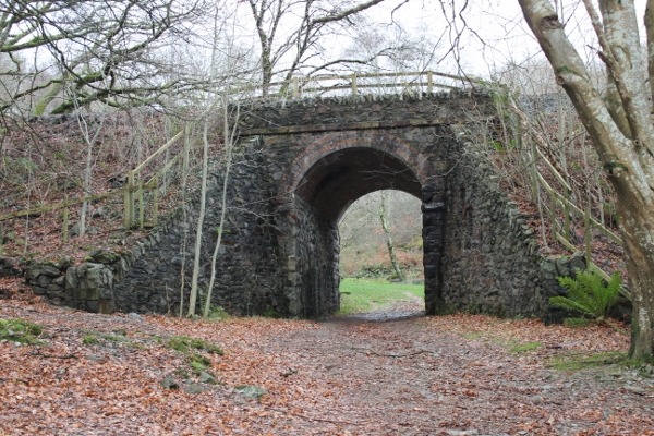 Stone arch at Aberglaslyn