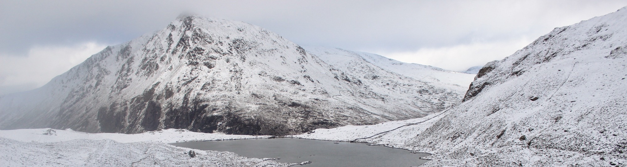 Llyn Idwal in winter