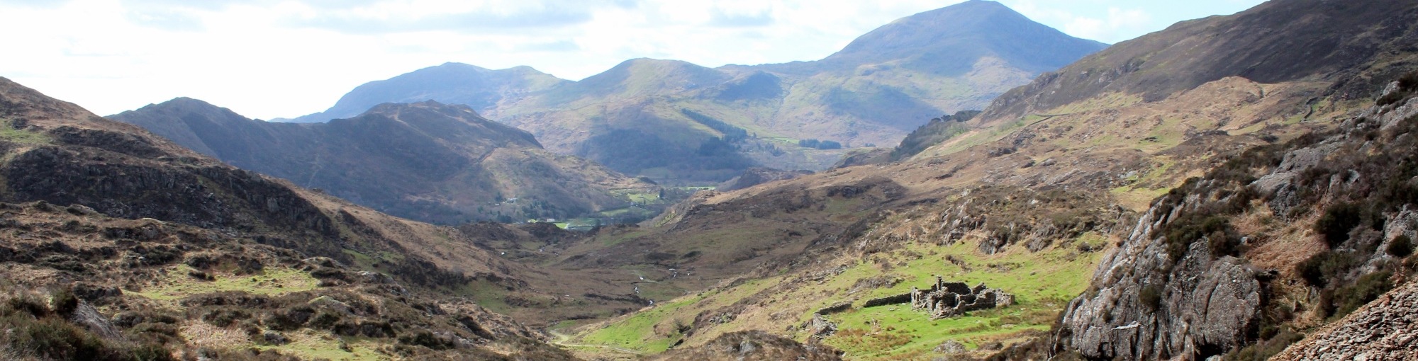 Abandoned mine at Bylchau Terfyn