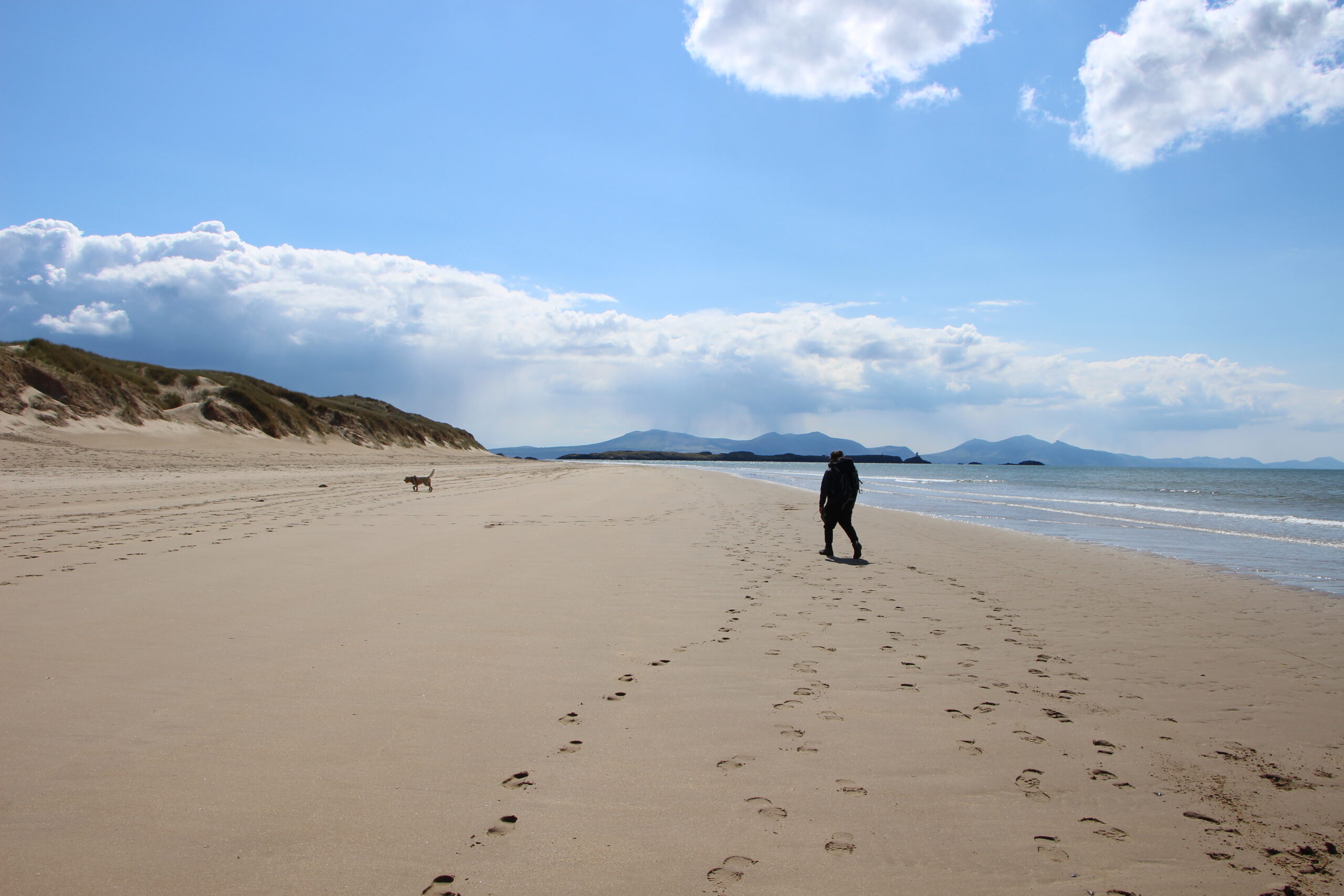 Newborough beach